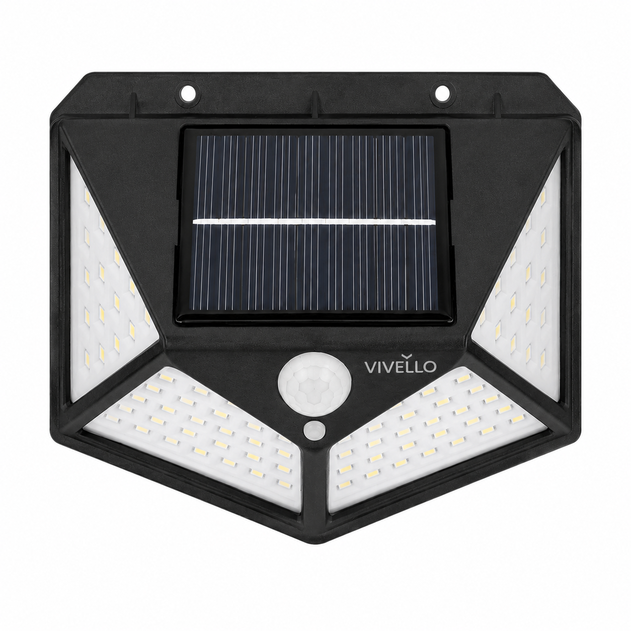 Luce Solare Vivello 100 LED — Il Sole di Giorno, la Sicurezza di Notte.